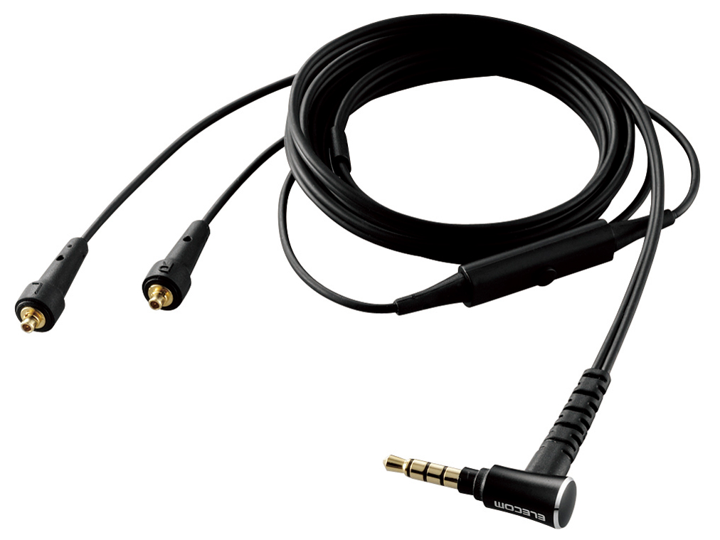 EHP-SH1000MRCBK ミニプラグ(4極)⇔MMCX [1.2m]