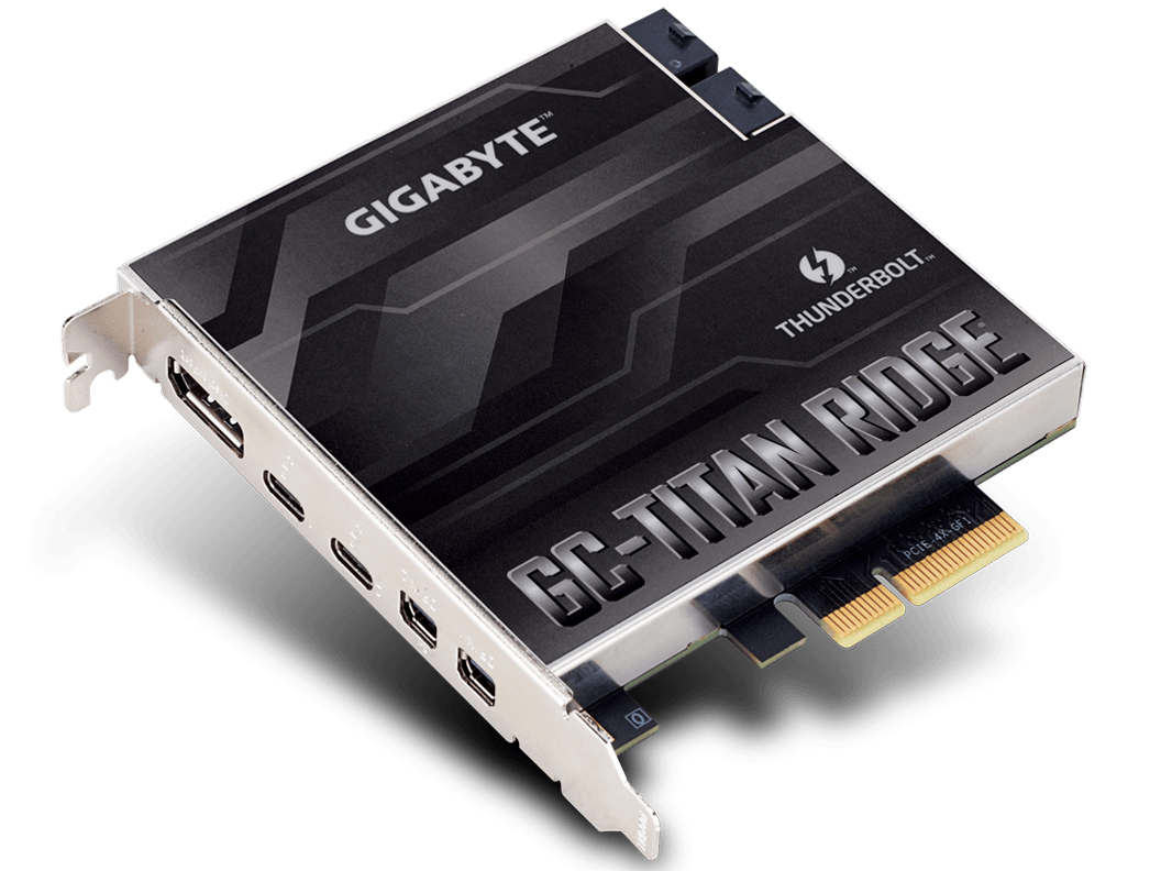 GC-TITAN RIDGE Rev.1.0 [Thunderbolt3 USB3.1 Type-C/DisplayPort/Mini DisplayPort]