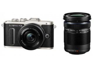 OLYMPUS PEN E-PL8 EZダブルズームキット [ブラック]