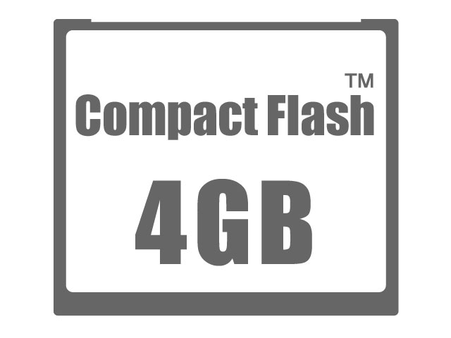 コンパクトフラッシュ 4GB