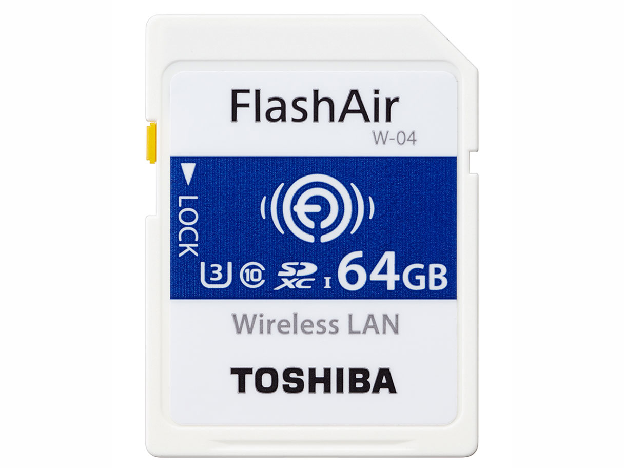 FlashAir W-04 SD-UWA064G [64GB]