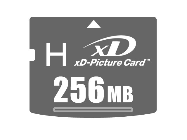 xDピクチャーカード 256MB (TypeH)