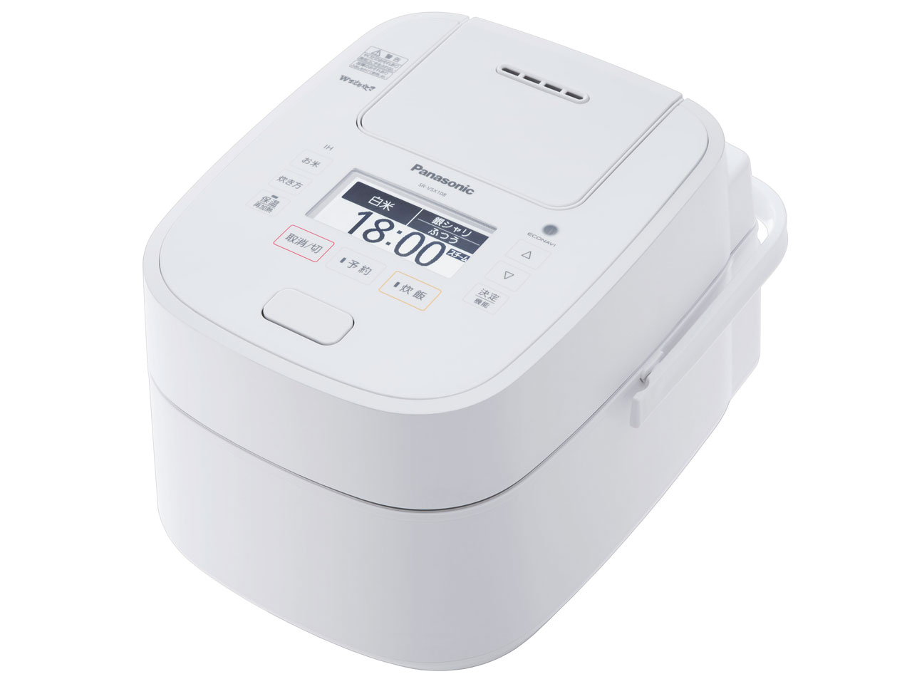 Wおどり炊き SR-VSX108-W [ホワイト]