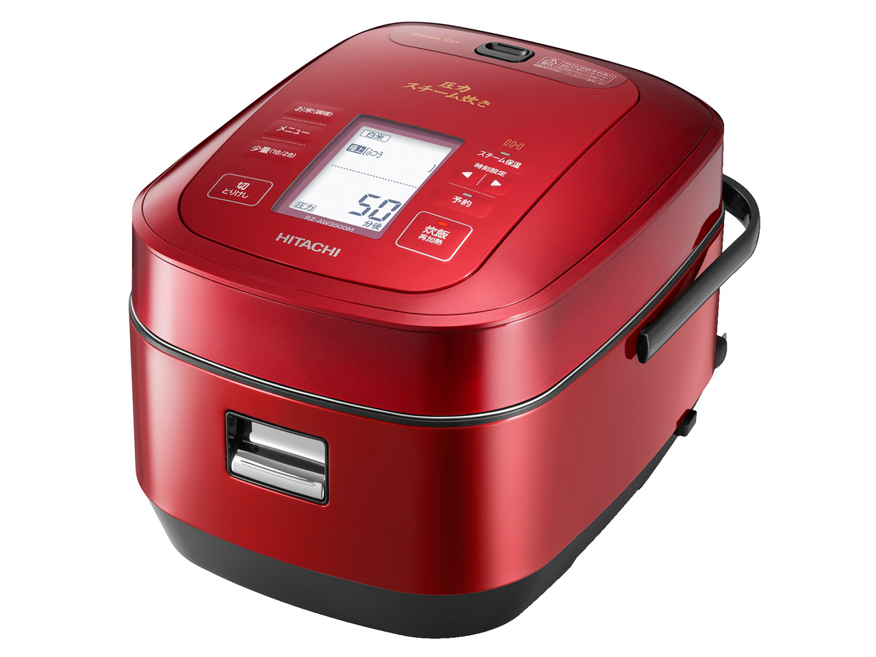 打込鉄・釜 ふっくら御膳 RZ-AW3000M(R) [メタリックレッド]