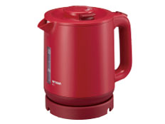 蒸気レス電気ケトル わく子 PCJ-A101-R [レッド]