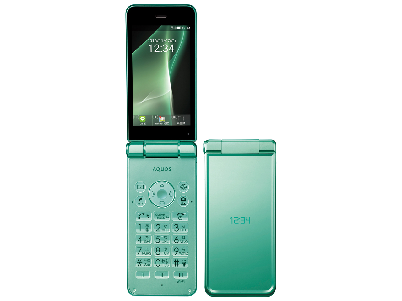 AQUOS ケータイ2 [ライトグリーン]