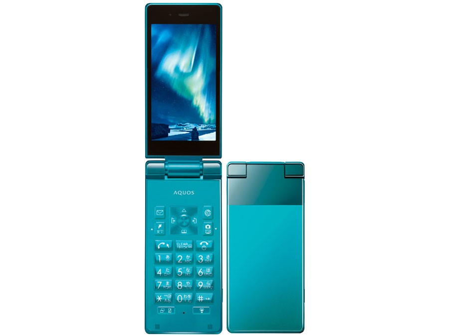 AQUOS ケータイ [ターコイズ]