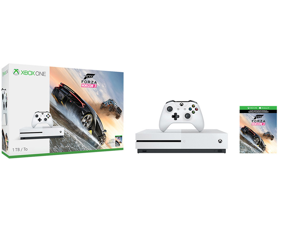 Xbox One S 1TB (Forza Horizon 3 同梱版)