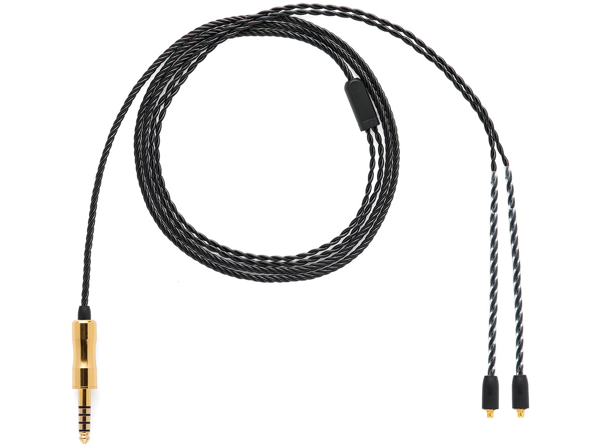 Litz Copper Earphone Cable ALO-5157 4.4mmバランス(5極)⇔MMCX [1.2m]