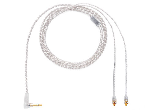 Litz Wire Earphone Cable ALO-4822 ミニプラグ⇔MMCX [1.2m]