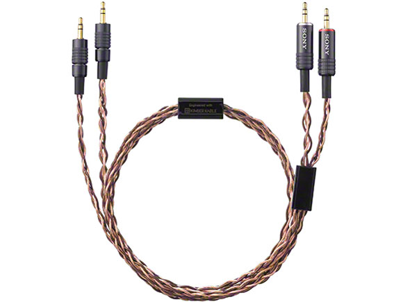 MUC-B12BL1 3極ミニプラグ(バランス接続)x2⇔ミニプラグ(3極)x2 [1.2m]