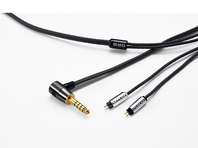 Clear force Nova Custom IEM 2pin 4.4φL 4.4mmバランス(5極)⇔専用端子 [1.2m]