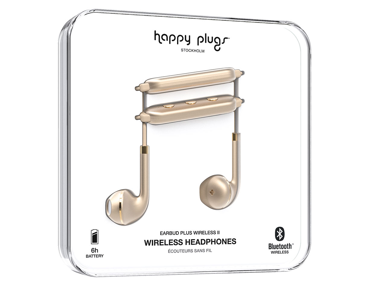 EARBUD PLUS WIRELESS 2 [MATTE GOLD]
