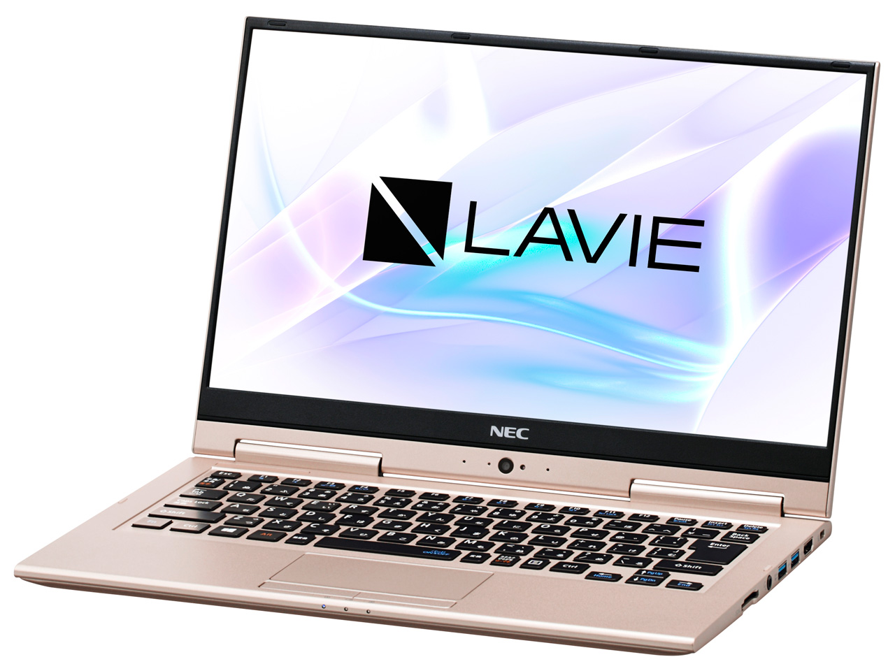 LAVIE Hybrid ZERO HZ500/LAG PC-HZ500LAG [フレアゴールド]