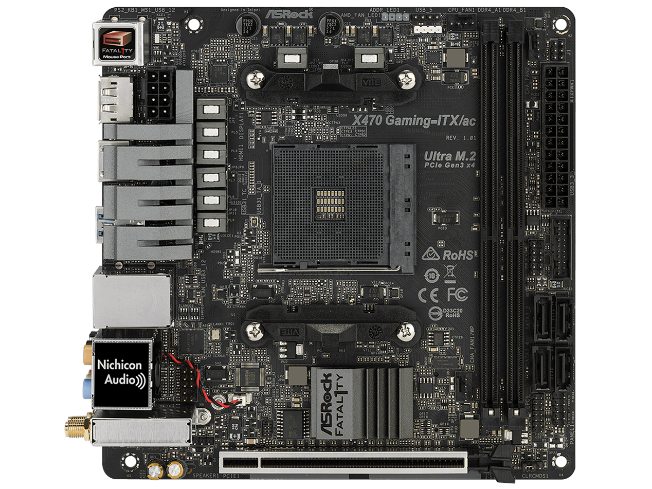 Fatal1ty X470 Gaming-ITX/ac