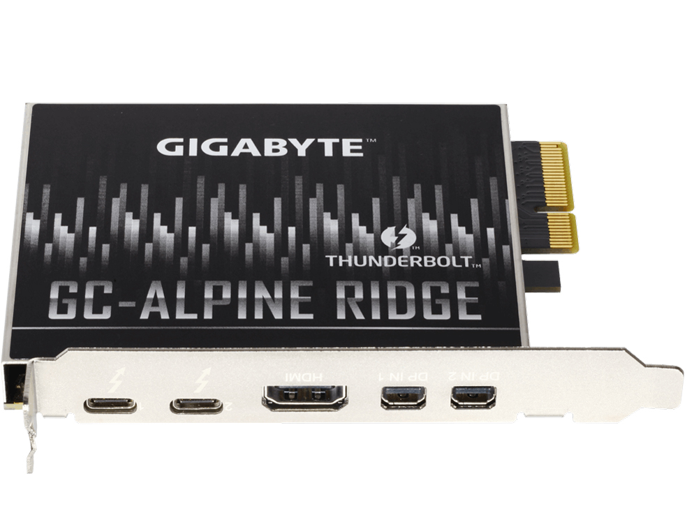 GC-ALPINE RIDGE Rev.1.0 [Thunderbolt3 Type-C/Mini DisplayPort/HDMI]