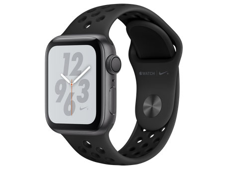 Apple Watch Nike+ Series 4 GPSモデル 40mm MU6J2J/A [アンスラサイト/ブラックNikeスポーツバンド]