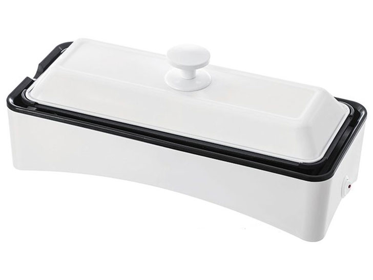 2wayスリムたこ焼き器 YOF-W120(W) [ホワイト]