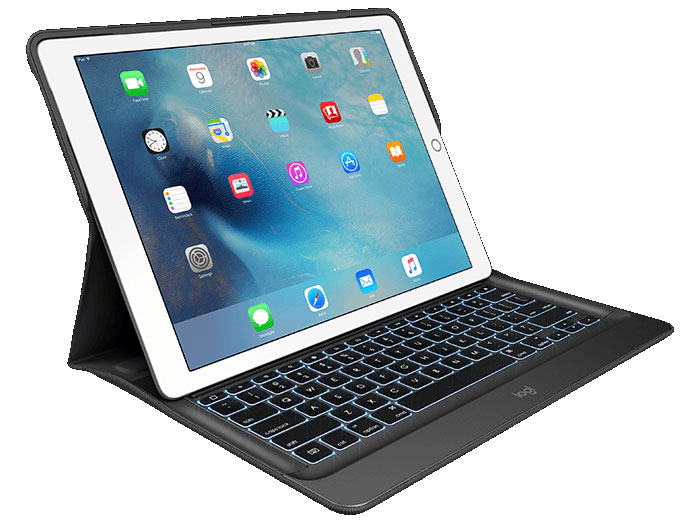 CREATE Backlit Keyboard Case with Smart Connector for iPad Pro iK1200BK [ブラック]
