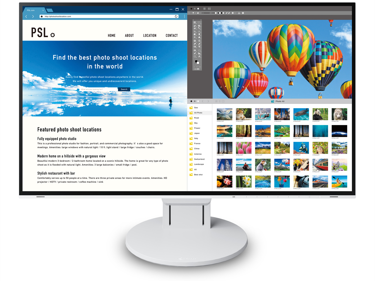 FlexScan EV2785-WT [27インチ ホワイト]