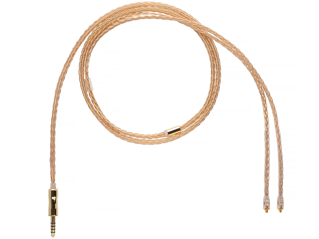 Gold 16 IEM Cable ALO-2927 4.4mmバランス(5極)⇔MMCX [1.2m]