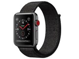 Apple Watch Series 3 GPS+Cellularモデル 42mm MRQH2J/A [ブラックスポーツループ]