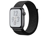 Apple Watch Nike+ Series 4 GPSモデル 44mm MU7J2J/A [ブラックNikeスポーツループ]