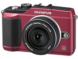 OLYMPUS PEN Lite E-PL2 パンケーキキット [レッド]