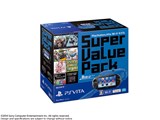 PlayStation Vita (プレイステーション ヴィータ) Super Value Pack Wi-Fiモデル PCHJ-10017 [ブルー/ブラック]