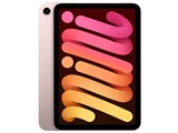iPad mini 8.3インチ 第6世代 Wi-Fi 64GB 2021年秋モデル MLWL3J/A [ピンク]