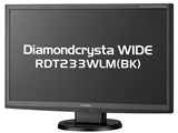 Diamondcrysta WIDE RDT233WLM(BK) [23インチ ブラック]