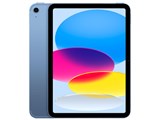iPad 10.9インチ 第10世代 Wi-Fi+Cellular 64GB 2022年秋モデル MQ6K3J/A SIMフリー [ブルー]