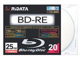 RIDATA BD-RE130PW 2X.20P SC C [BD-RE 2倍速 20枚組]