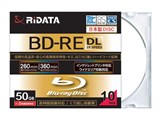 RIDATA BD-RE260PW 2X.10P SC A [BD-RE DL 2倍速 10枚組]
