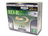 ZBR25-6XB10PW [BD-R 6倍速 10枚組]