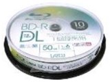 Lazos L-BDL10P [BD-R DL 6倍速 10枚組]