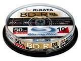 RIDATA BD-R260PW 6X.10SP A [BD-R DL 6倍速 10枚組]