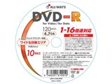 DR47-A16X10PW (DVD-R 16倍速 10枚組)