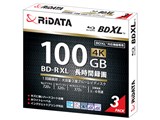 RIDATA BD-R520PW4X.3P SC A [BD-R XL 4倍速 3枚組]