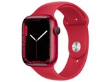 Apple Watch Series 7 GPSモデル 45mm MKN93J/A [(PRODUCT)REDスポーツバンド]