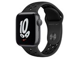 Apple Watch Nike SE GPSモデル 40mm MKQ33J/A [アンスラサイト/ブラックNikeスポーツバンド]