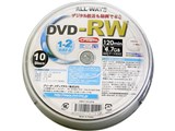 RW47-2X10PW (DVD-RW 2倍速 10枚組)