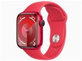 Apple Watch Series 9 GPSモデル 41mm MRXG3J/A [(PRODUCT)REDスポーツバンド S/M]