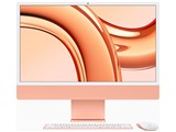 iMac 24インチ Retina 4.5Kディスプレイモデル M3チップ 10コアGPU 256GB [オレンジ]