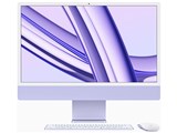 iMac 24インチ Retina 4.5Kディスプレイモデル M3チップ 10コアGPU 256GB [パープル]