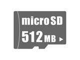 microSDカード 512MB