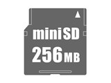 miniSDカード 256MB