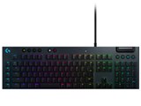 G813 LIGHTSYNC RGB Mechanical Gaming Keyboards-Clicky G813-CK [カーボンブラック]