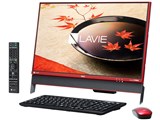 LAVIE Desk All-in-one DA370/FAR PC-DA370FAR [クランベリーレッド]