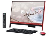 LAVIE Desk All-in-one DA370/GAR PC-DA370GAR [ラズベリーレッド]